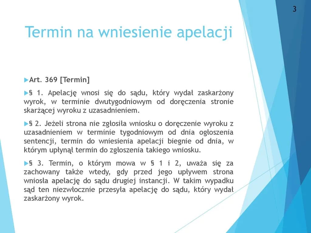 Ile czasu na wniesienie apelacji? Poznaj kluczowe terminy prawne Ile czasu na wniesienie apelacji? Poznaj kluczowe terminy prawne